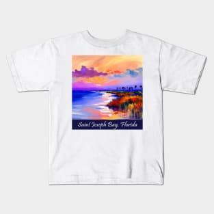 Saint Joseph Bay Florida Kids T-Shirt